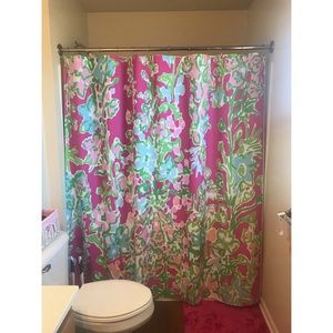 Lilly Pulitzer shower curtain